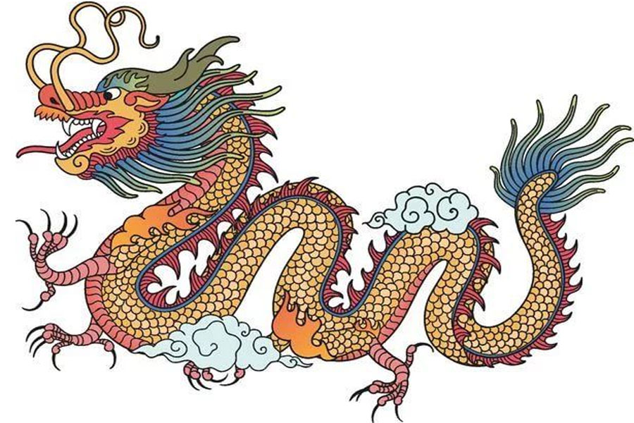 Традиционный китайский дракон