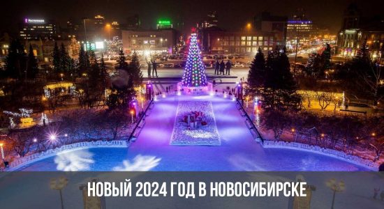 Новый 2024 год в Новосибирске