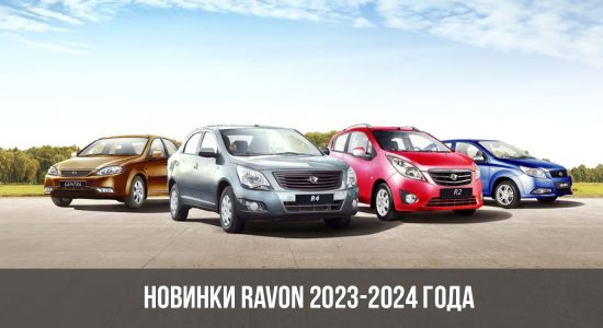 Новинки Ravon 2023-2024 года