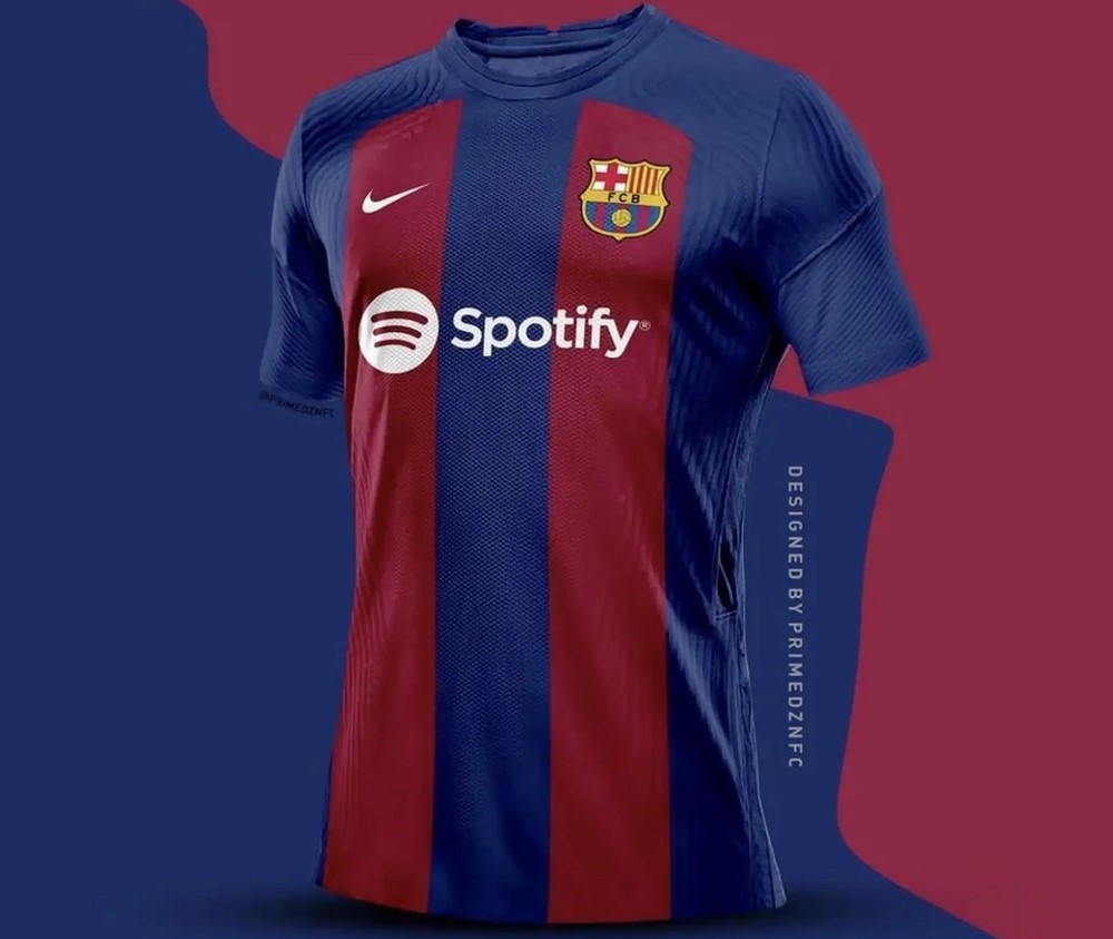Домашняя форма Барселоны на сезон 2023-2024