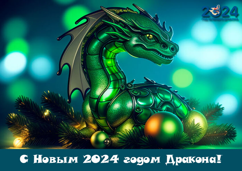 2024 год Зеленого Дракона