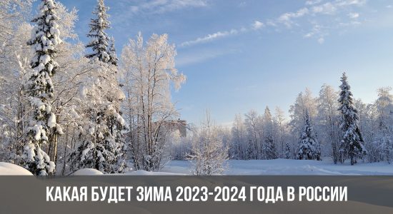 Какая будет зима 2023-2024 года в России