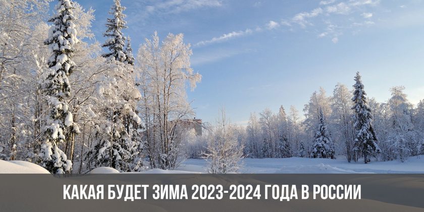 Какая будет зима 2023-2024 года в России