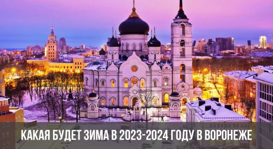 Какая будет зима в 2023-2024 году в Воронеже