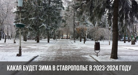 Какая будет зима в Ставрополье в 2023-2024 году