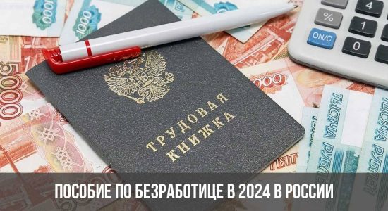 Пособие по безработице в 2024 в России