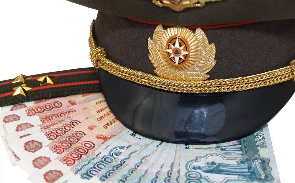 Головной убор для военных на денежных купюрах